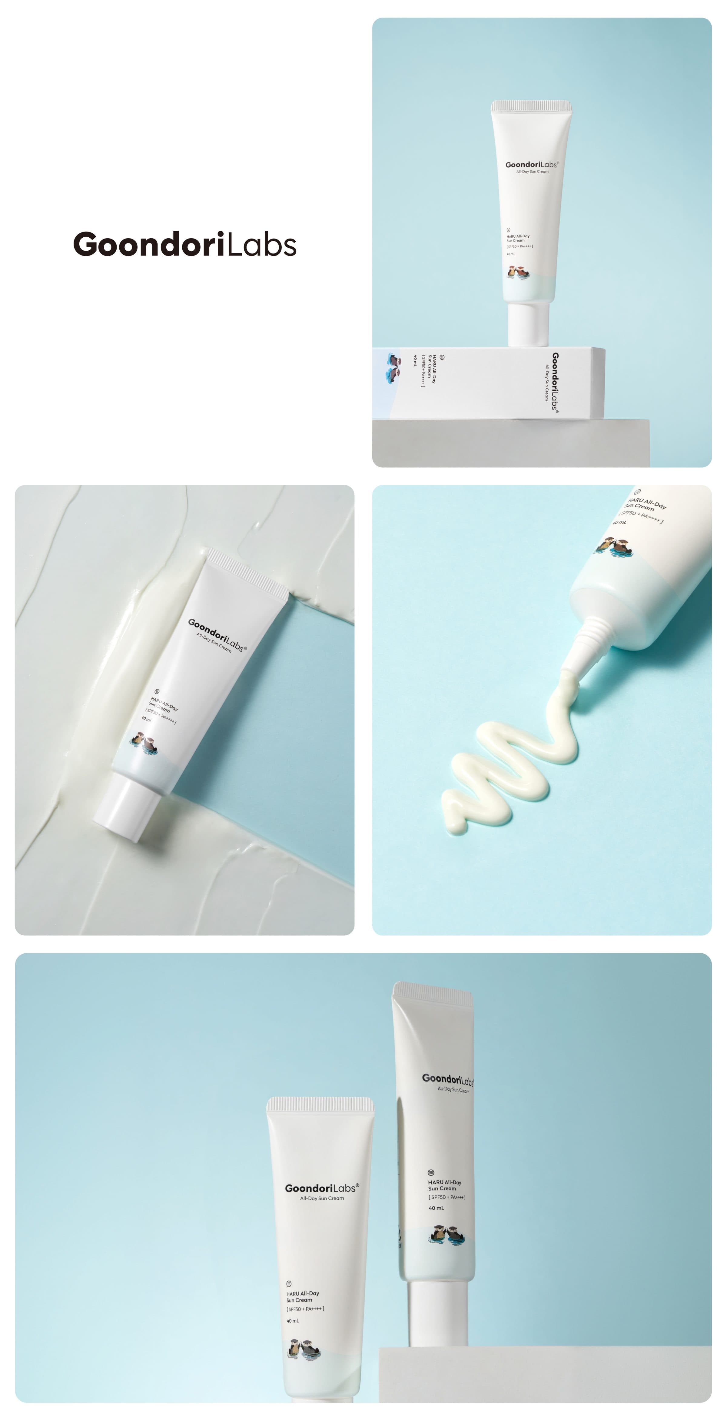 군돌이 Goondori Labs 선크림 Packaging Photography 작업물