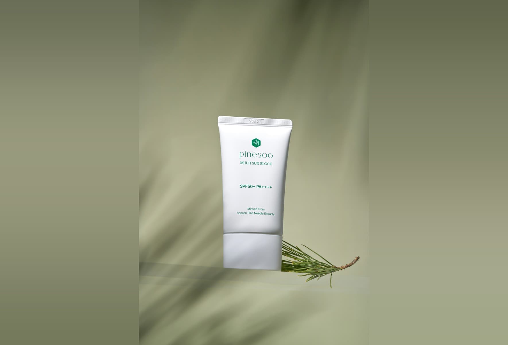 피노젠 pinesoo 선크림 브랜딩 작업물