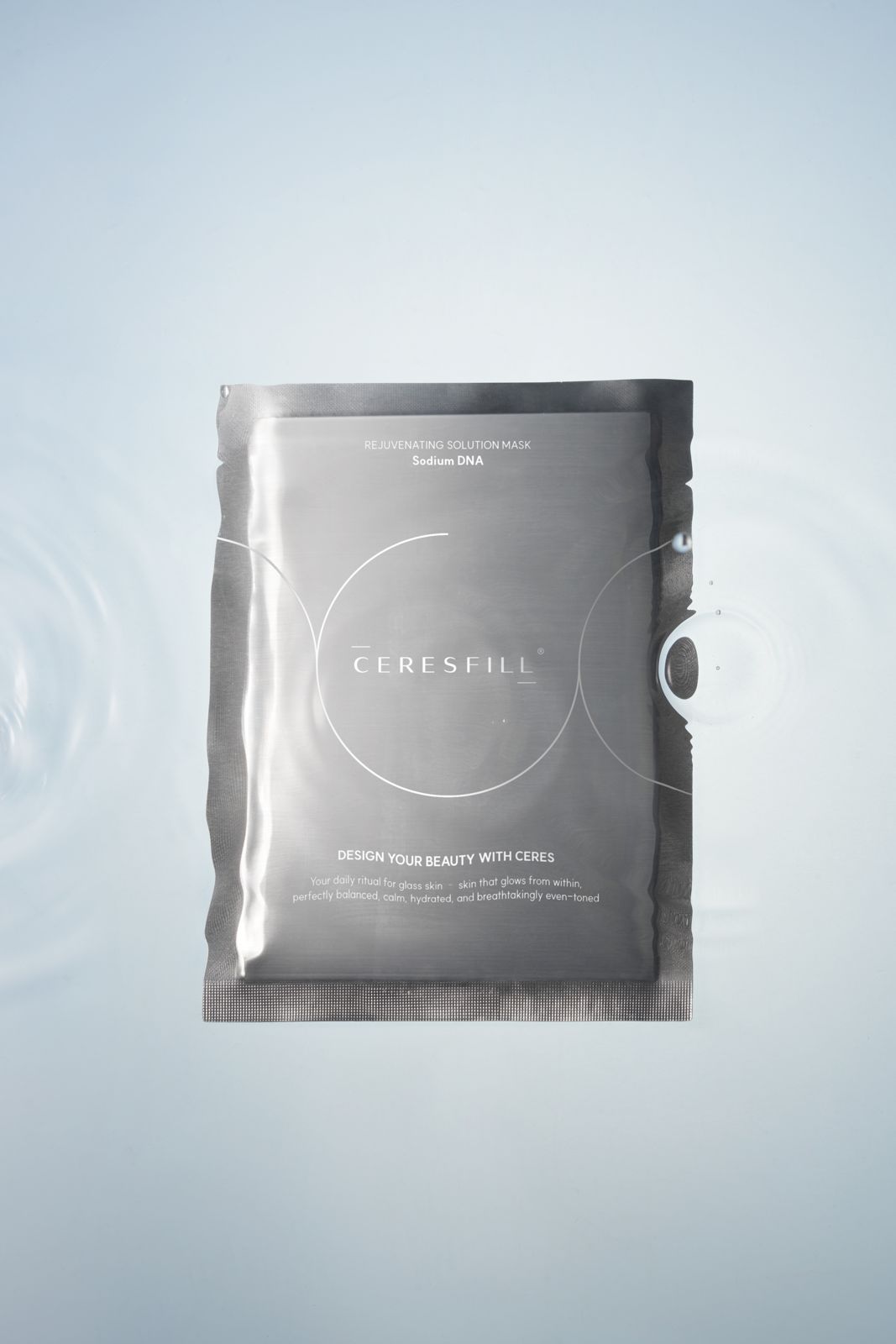 CERESFILL · 리쥬베네이팅 솔루션 마스크 제품 촬영 컷
