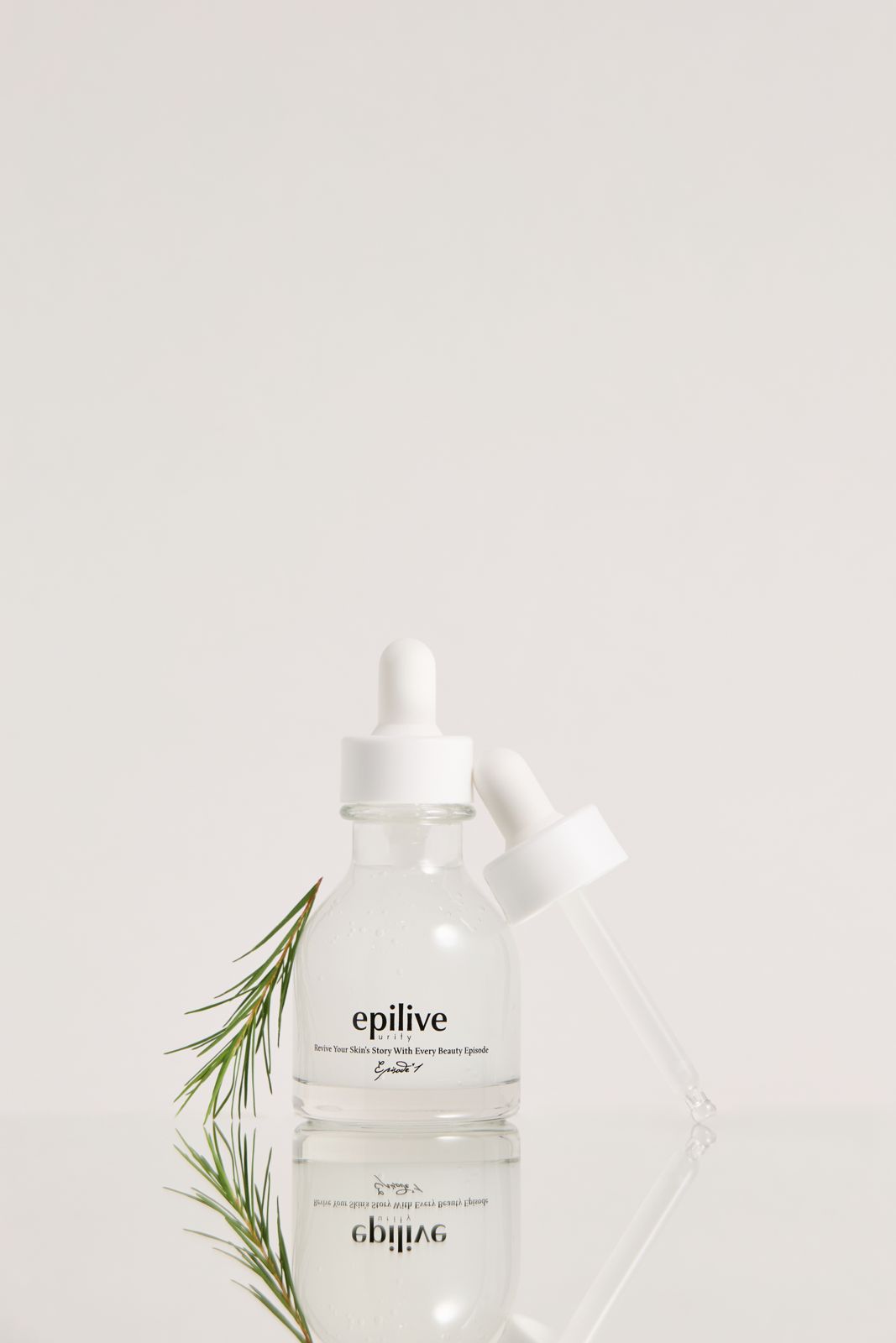 EPILIVE · 하이드라포어 바이탈리티 앰플 제품 촬영 컷