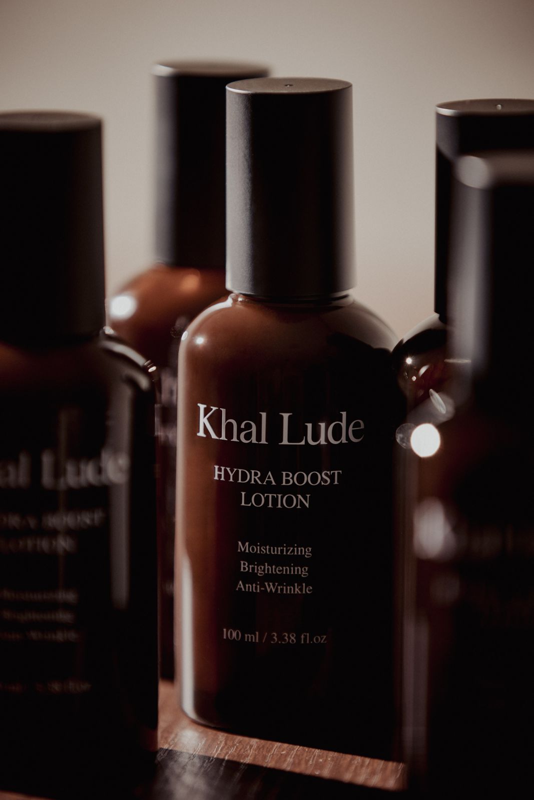 KHALLUDE · 하이드라 부스트 로션 제품 촬영 컷