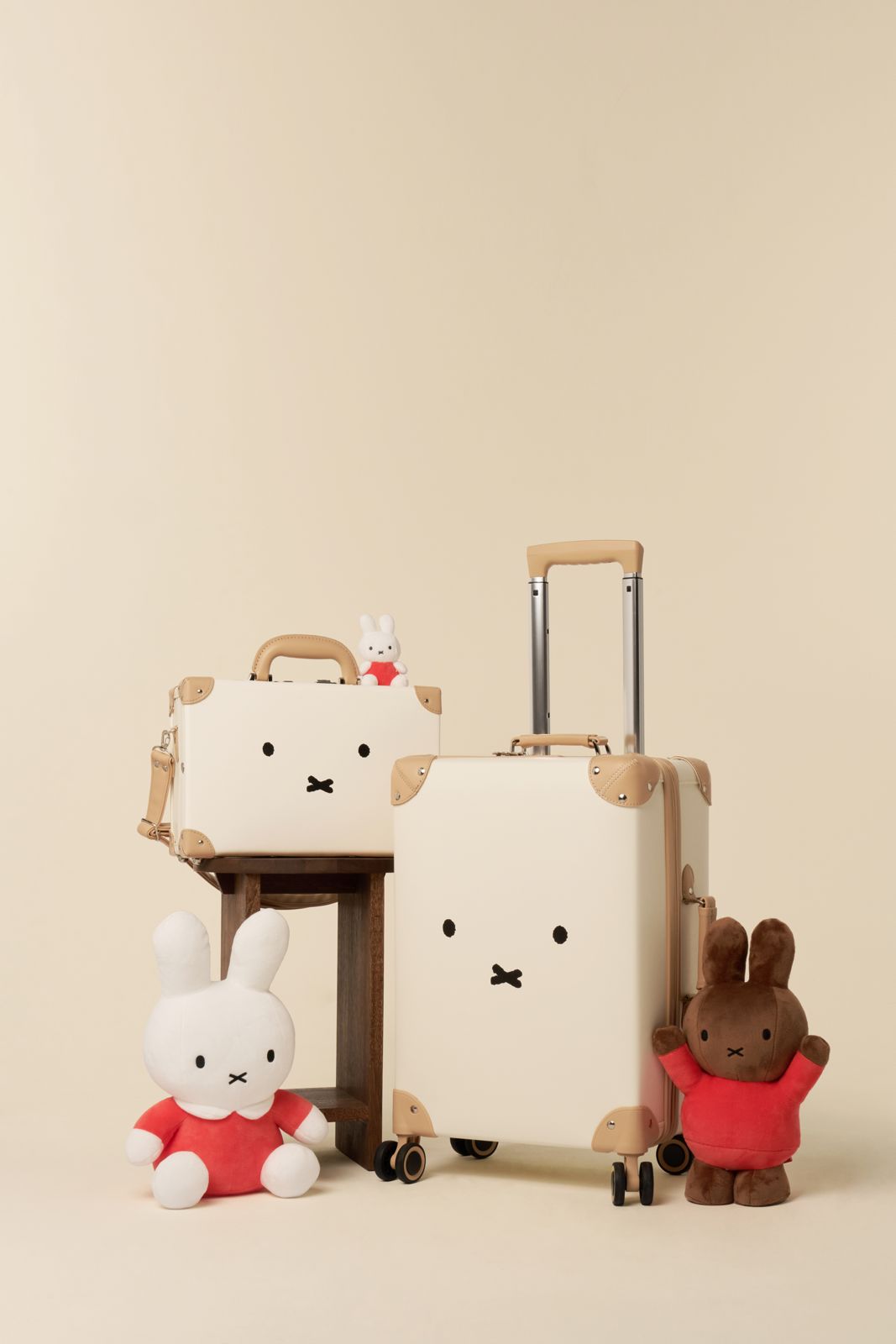 MIFFY · 미피 빈티지 라인 캐리어 제품 촬영 컷