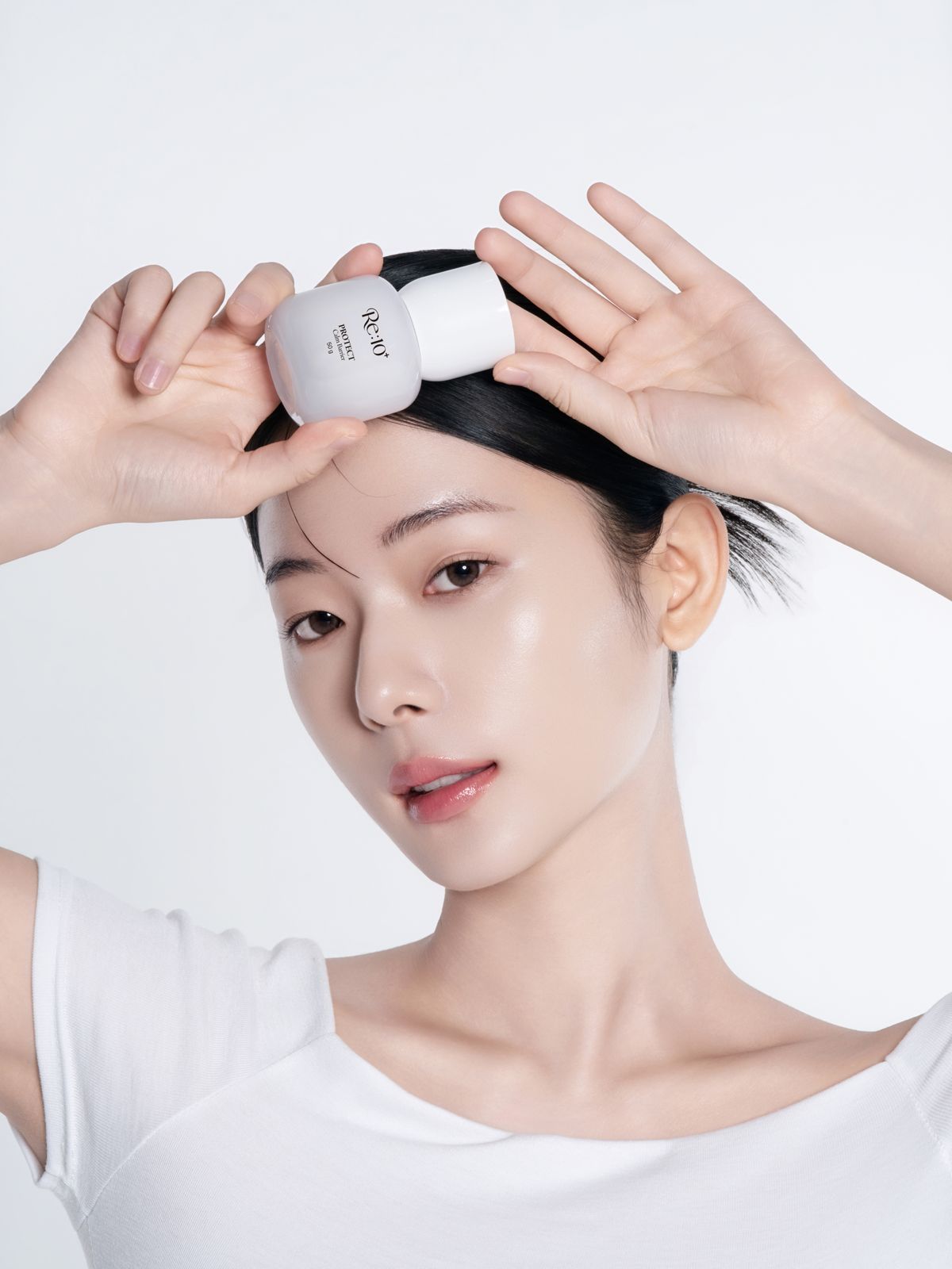RETENPLUS · 모델촬영 — PROTECT 홀딩컷