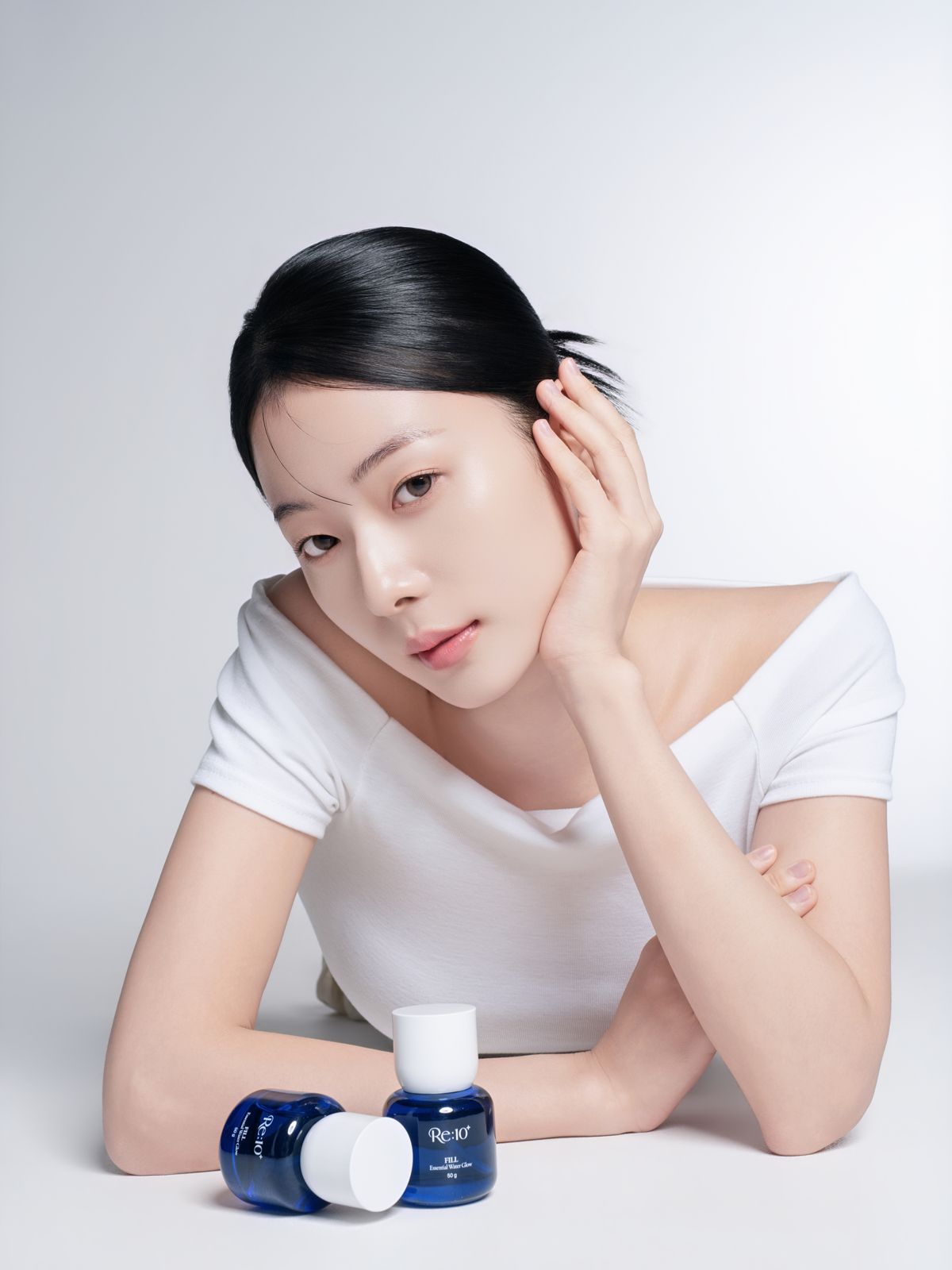 RETENPLUS · 모델촬영 — FILL 테이블+모델컷