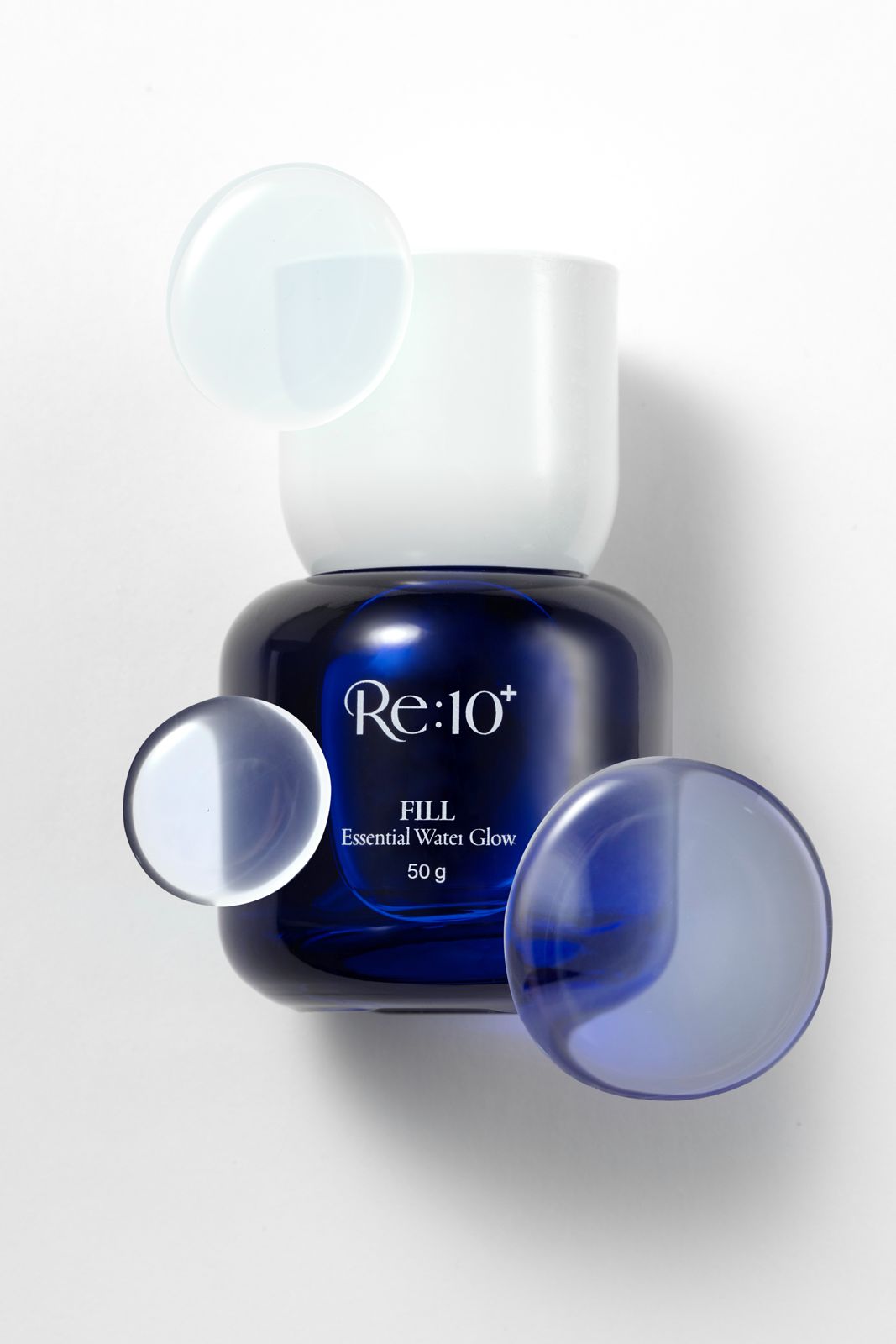 RETENPLUS · 제품촬영 — FILL+유리구슬 연출컷