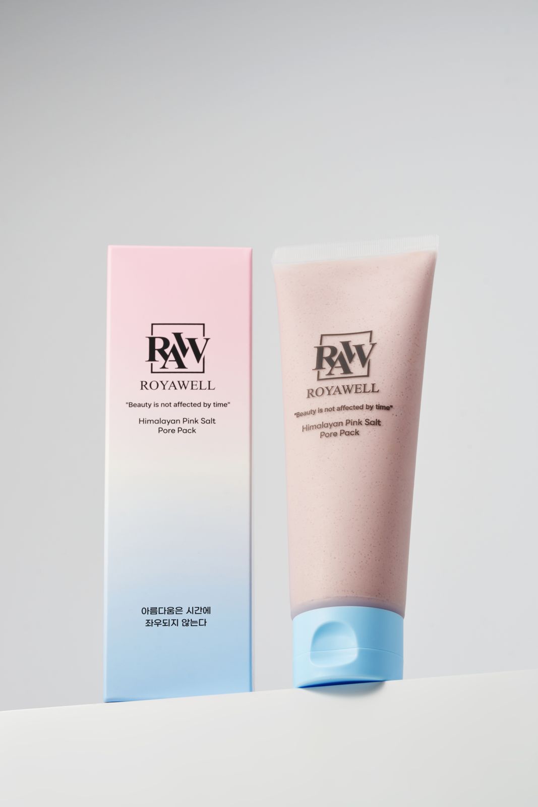 ROYAWELL · 히말라야 핑크솔트 모공팩 제품 촬영 컷