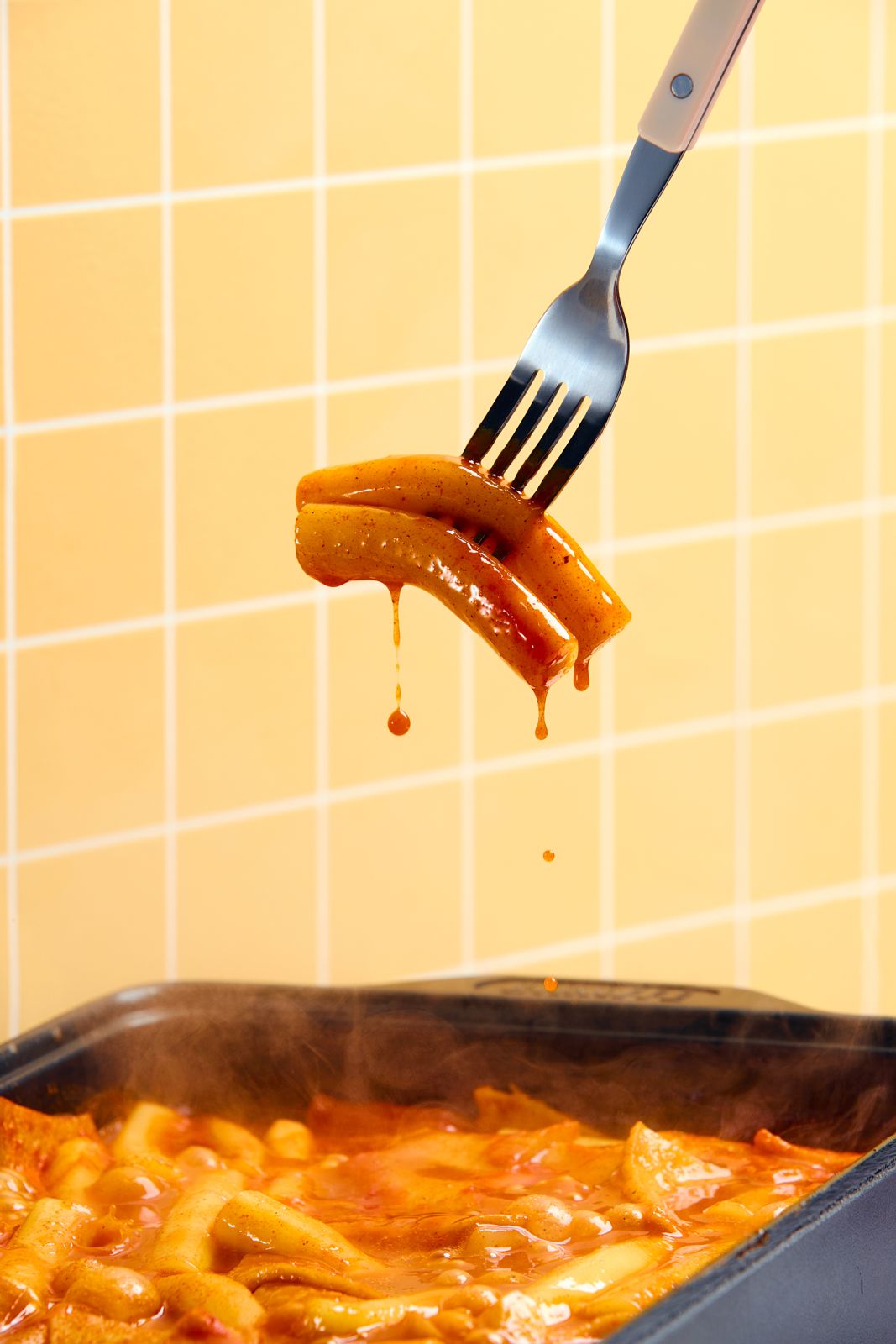 YUMZUP · 국물 떡볶이 밀키트 3종 제품 촬영 컷