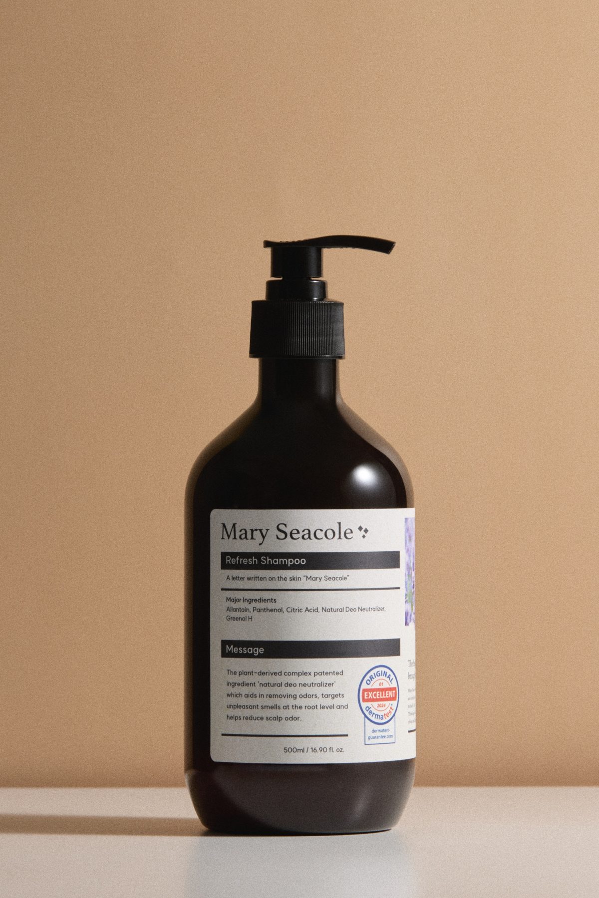 MarySeacole Refresh Shampoo detail page design