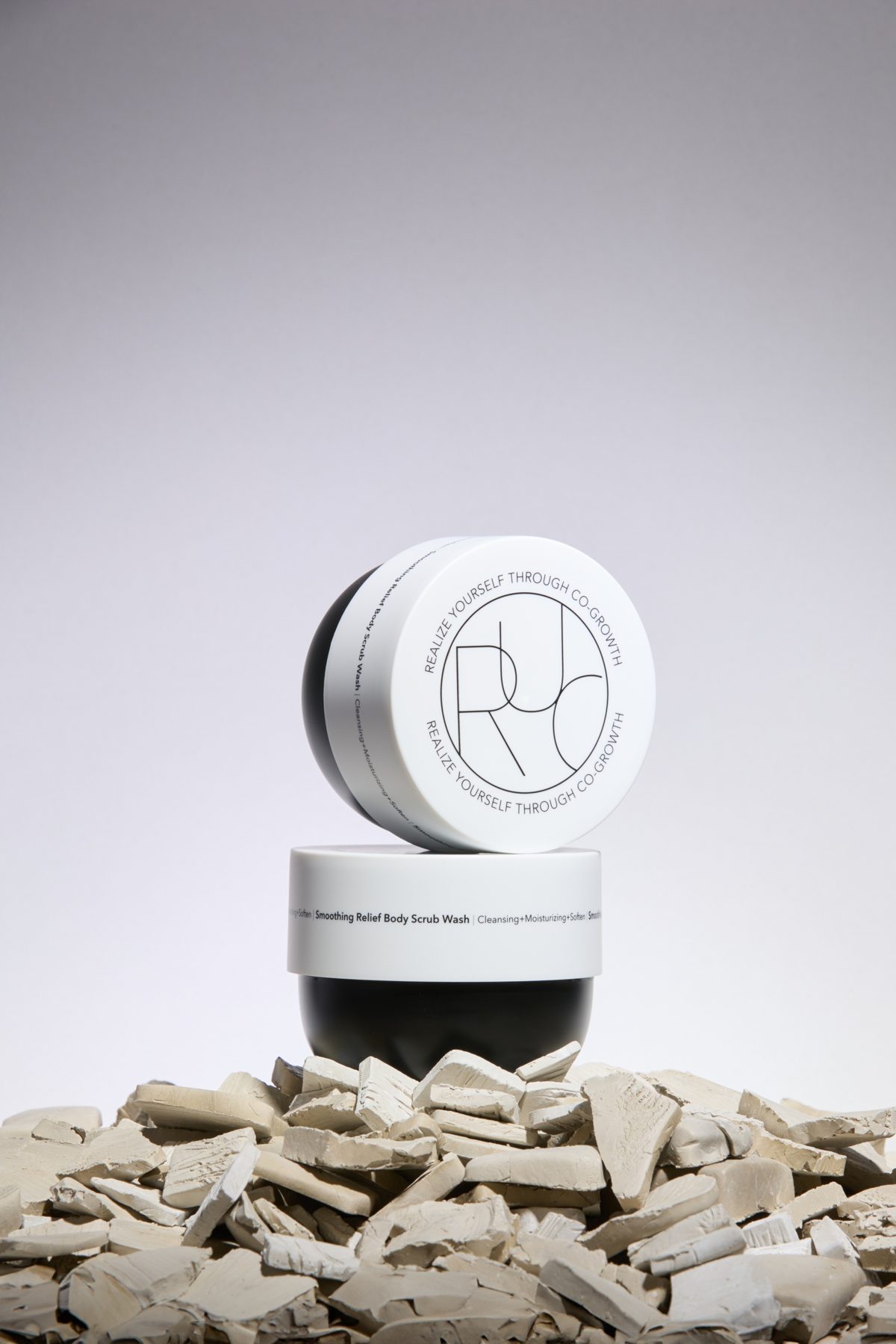 RuC Smoothing Relief Body Scrub Wash detail page design