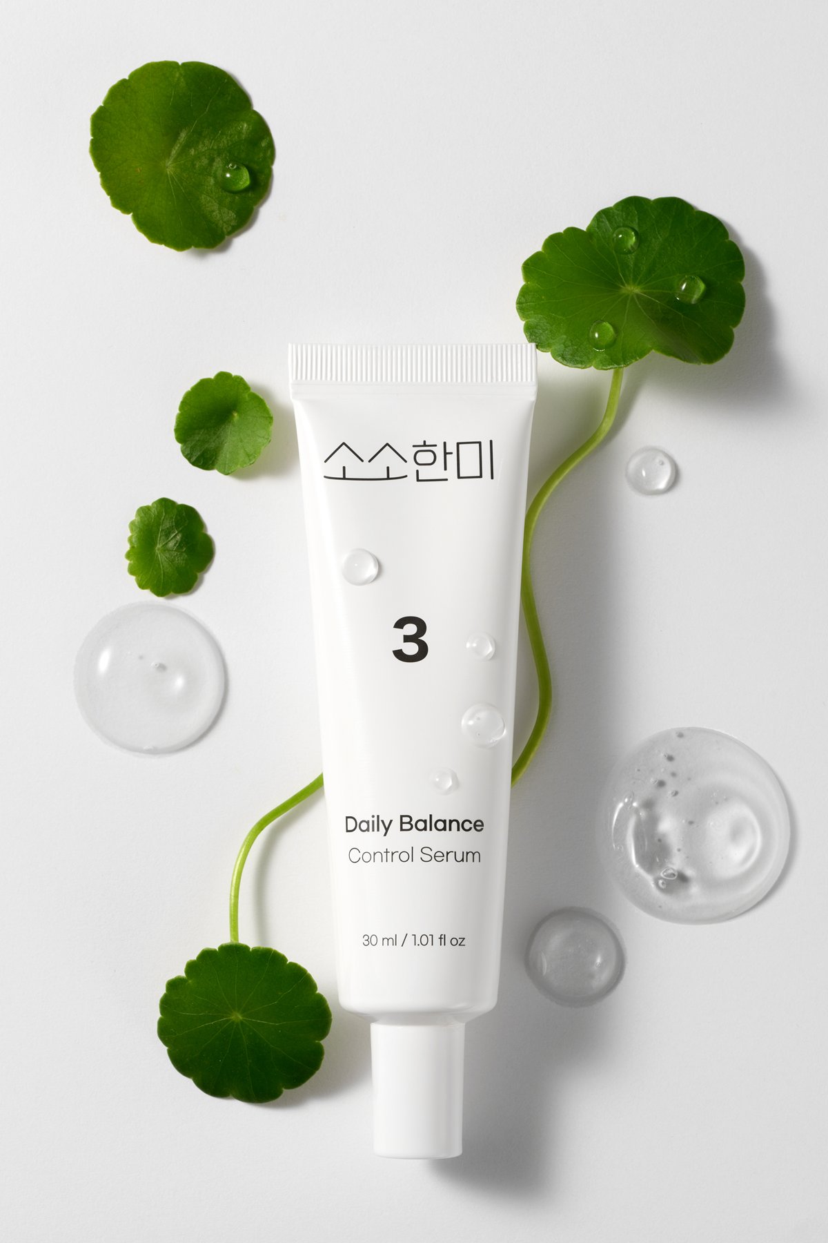SoSoHanMe Control Serum detail page design