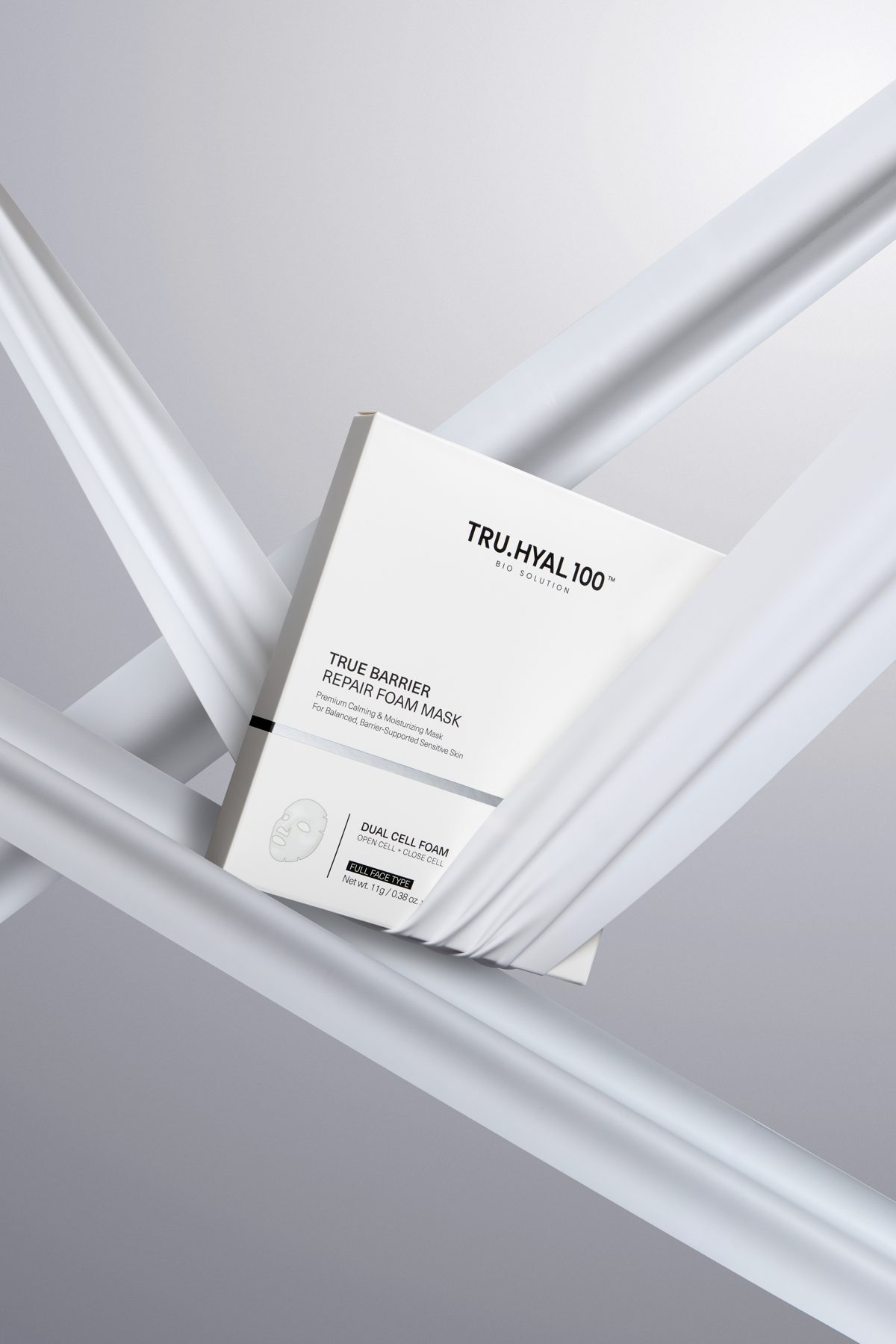 TRUHYAL100 마스크팩 상세페이지 디자인