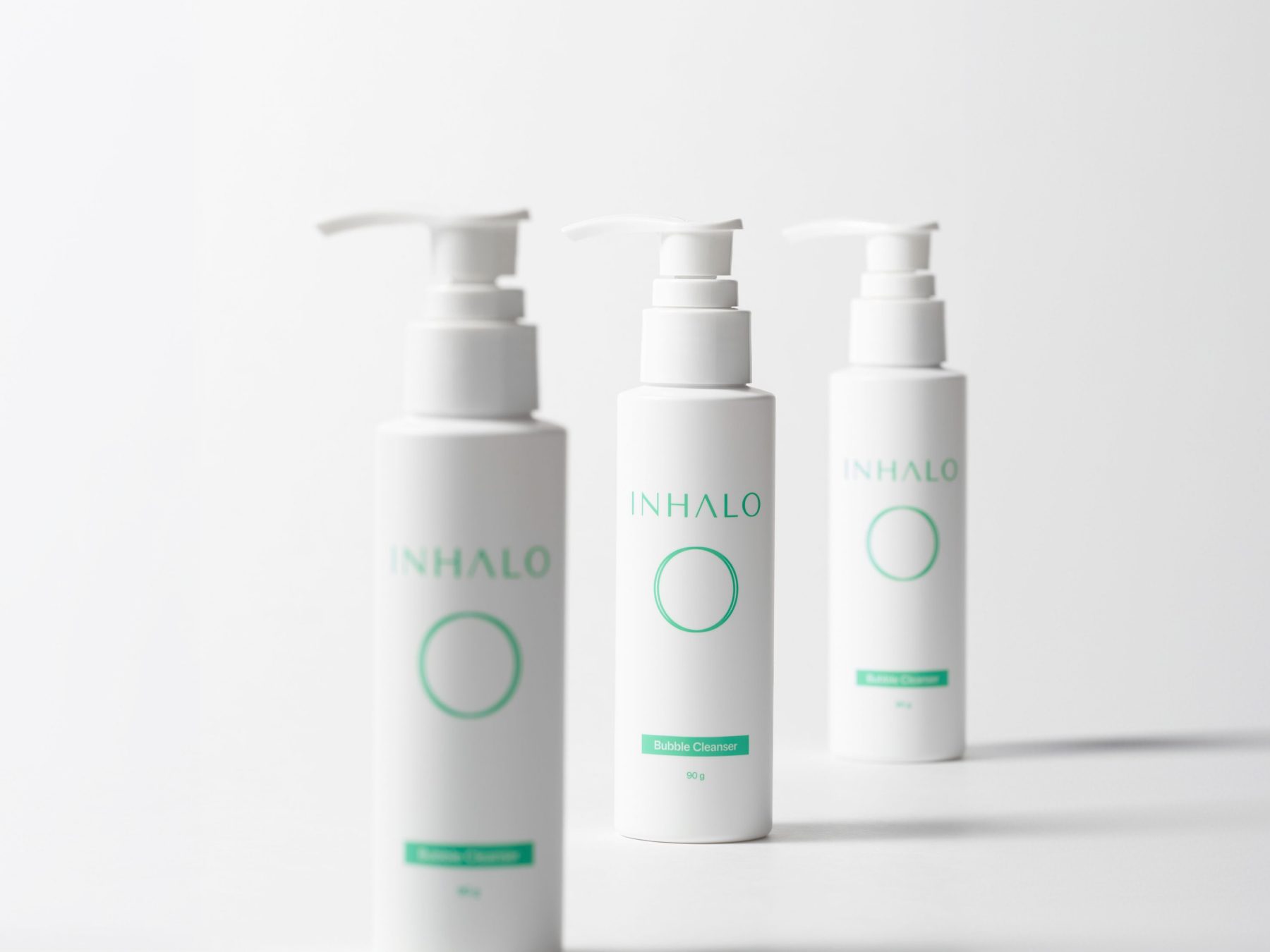 INHALO 클렌저 패키지 디자인