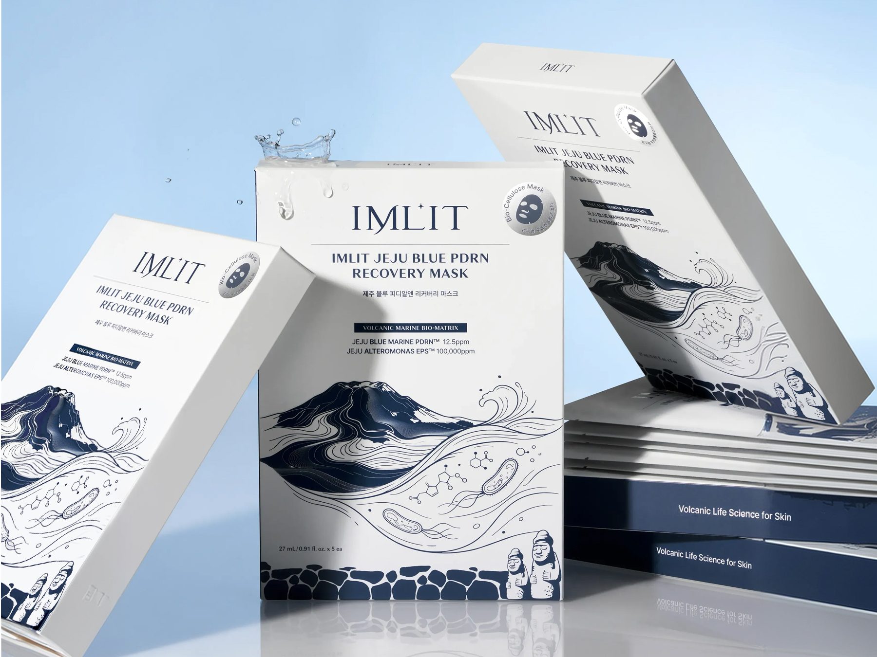 IMLIT 마스크팩 패키지 디자인