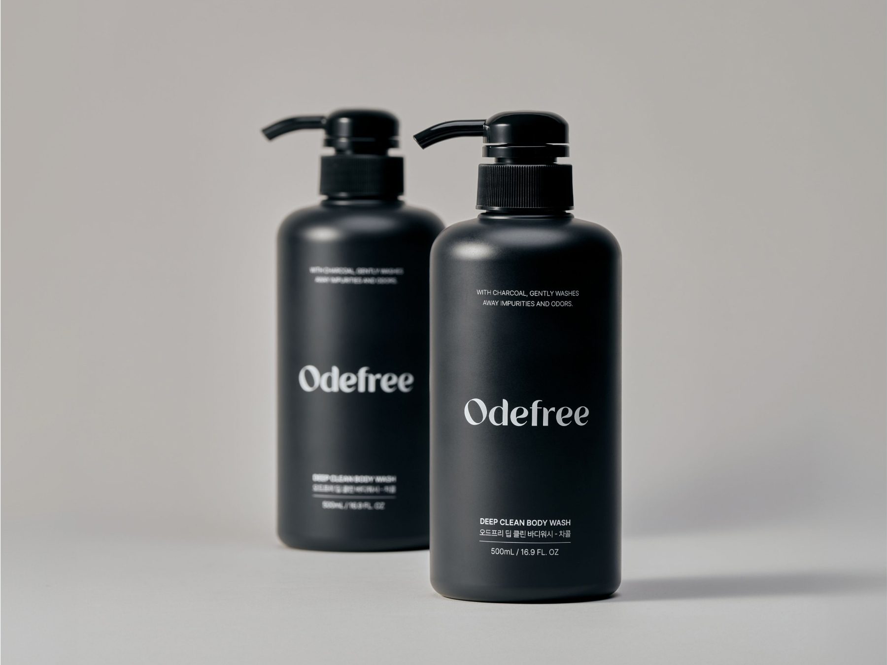 ODEFREE 바디워시 패키지 디자인