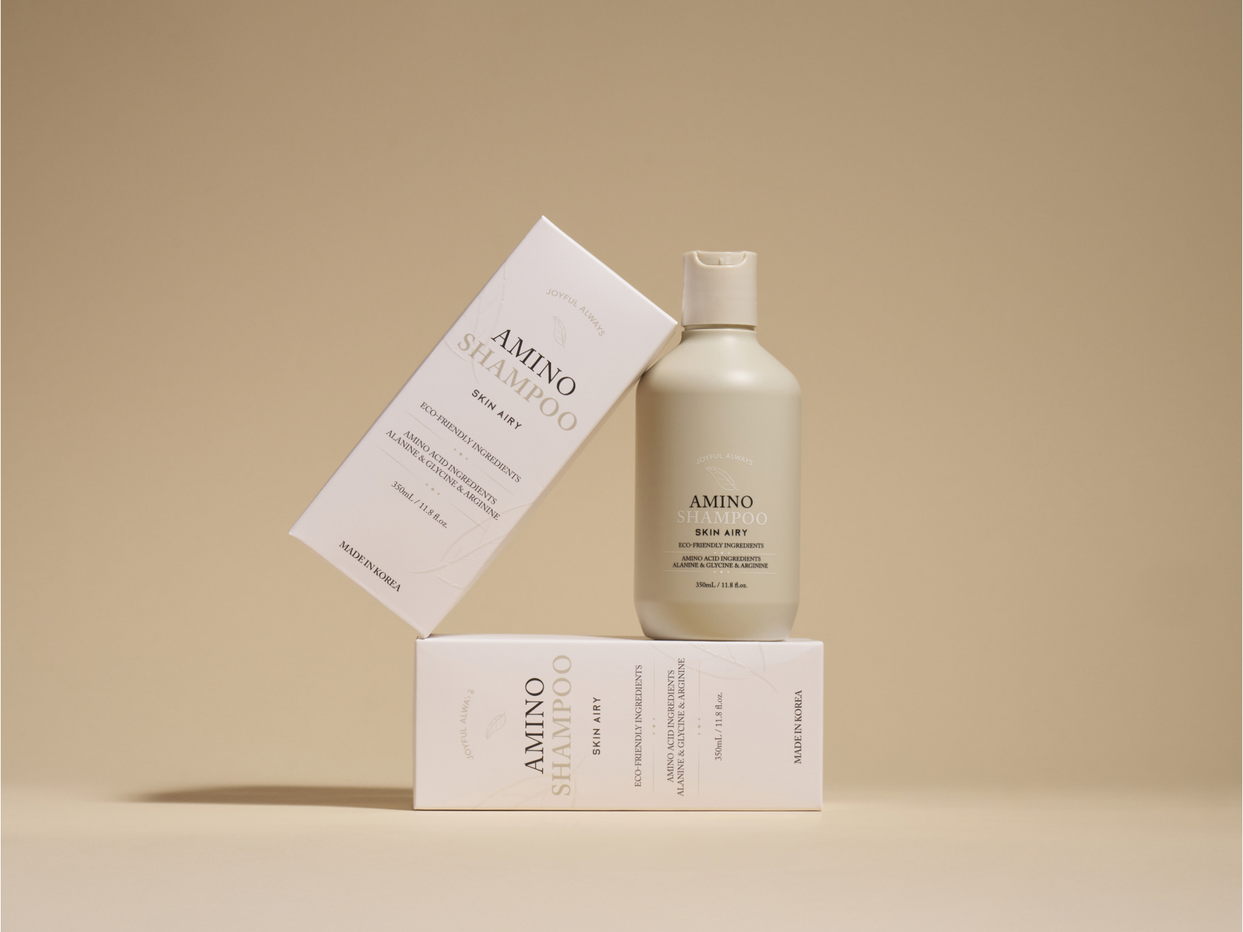 SKINAIRY 바디워시 · 샴푸 패키지 디자인